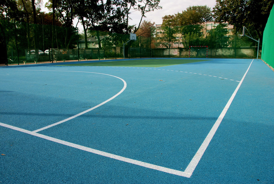 Multi Purposed Outdoor Sports Court Flooring Surface Full System With