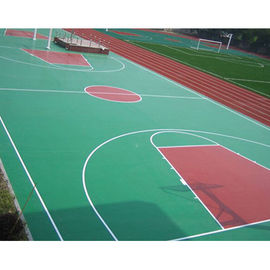 Sandwich System PU Sports Flooring Materials For Futsal Court Surface