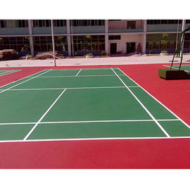 Sandwich System PU Sports Flooring Materials For Futsal Court Surface