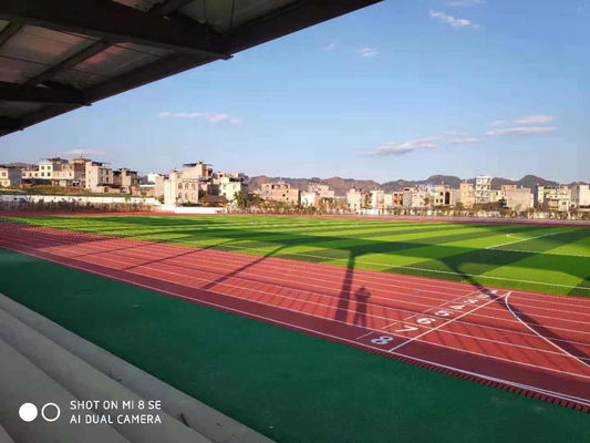 Wet Pour Indoor Polyurethane Sports Flooring Jogging Track