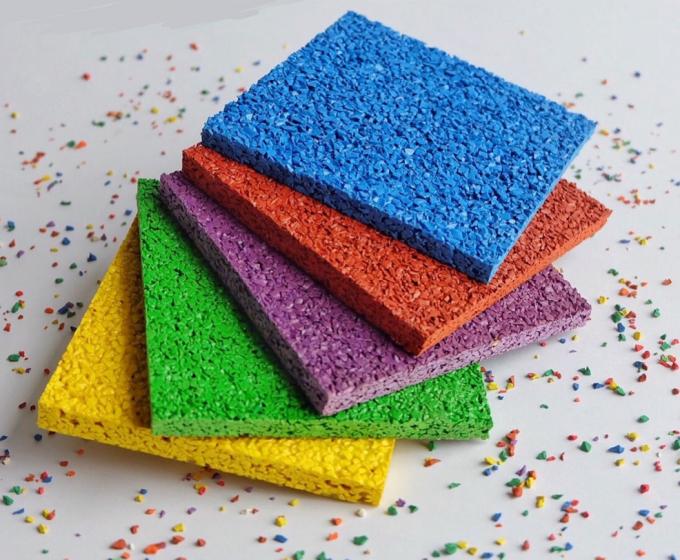 Transparent Crumb Rubber Polyurethane Binder For Playground Running Track