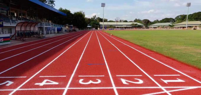 Sandwich System Synthetic Permeable Tartan Athletics Track